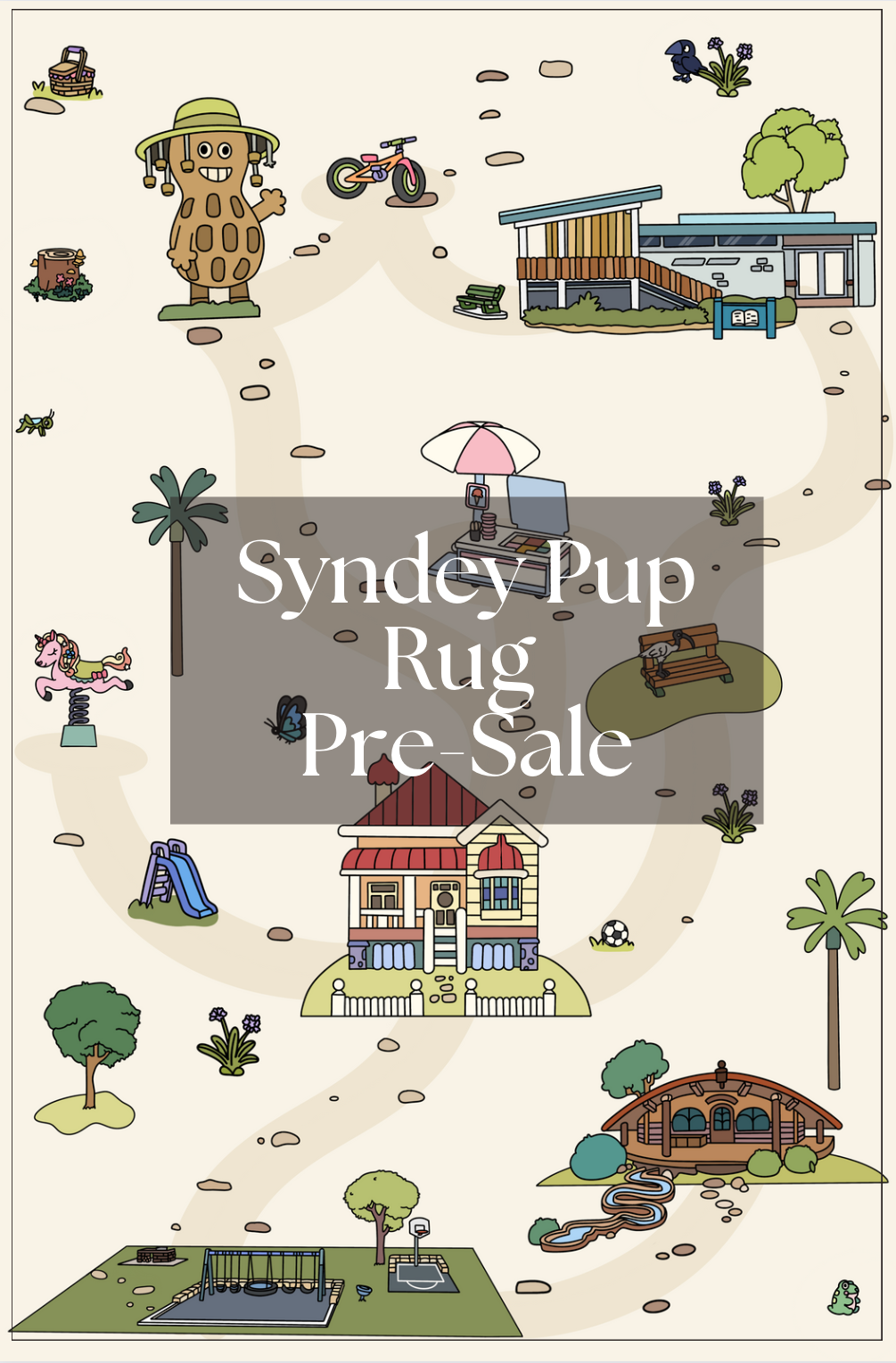 Sydney Pup Rug PRE SALE Collection