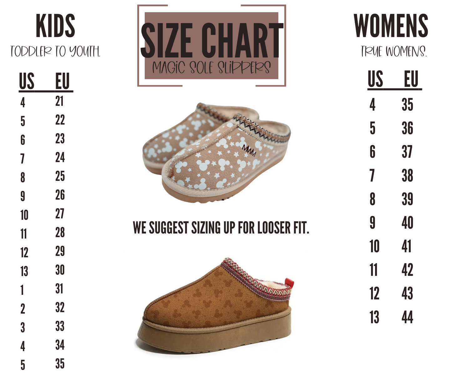 ADULT Magic Sole Slippers EXTRAS