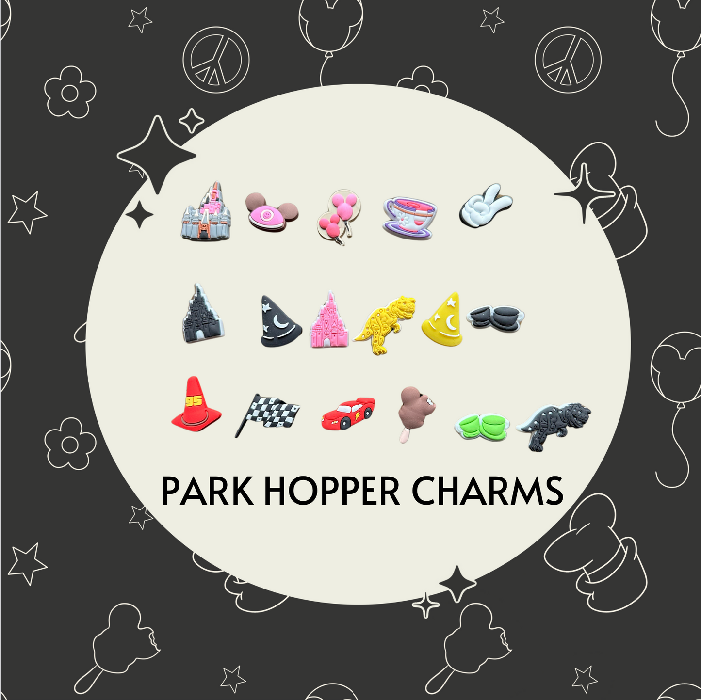Park Hopper Charms