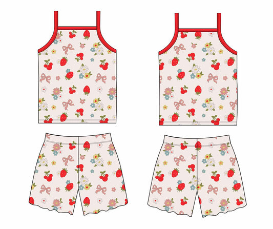 Strawberry Fields Magic (Ribbed Sets)