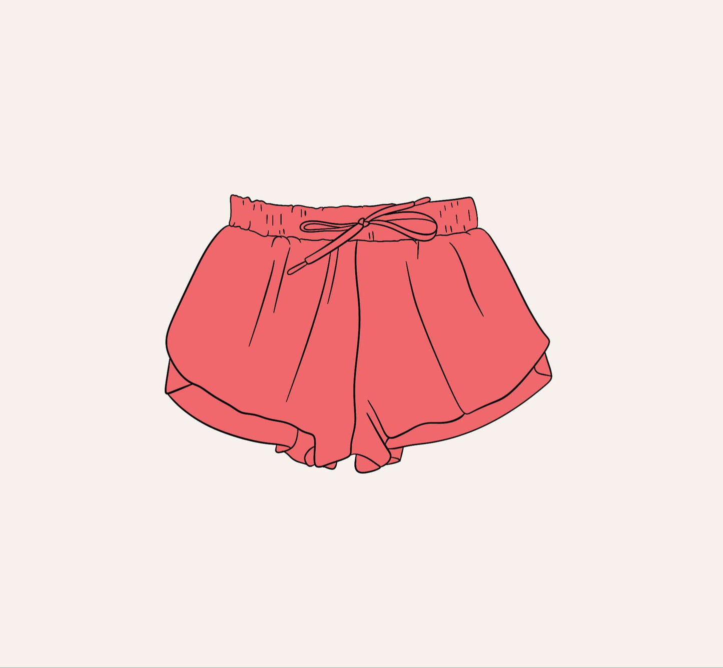 KIDS Butterfly Shorts Summer Prints [PREORDER: PLEASE READ PRODUCT DESCRIPTION]